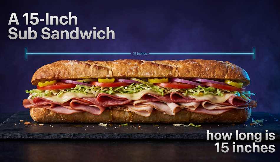 how long is 15 inches