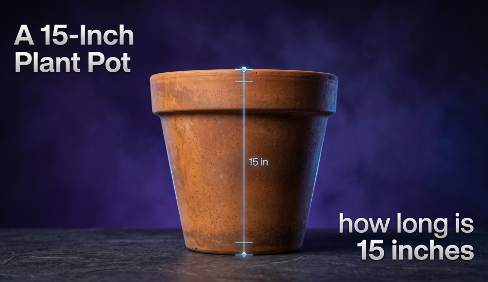 how long is 15 inches