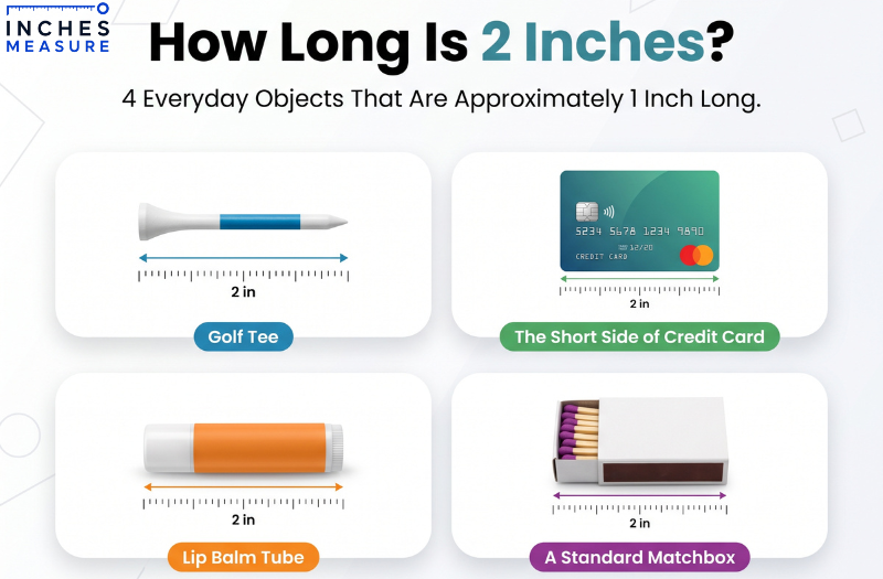 how long is 2 inches