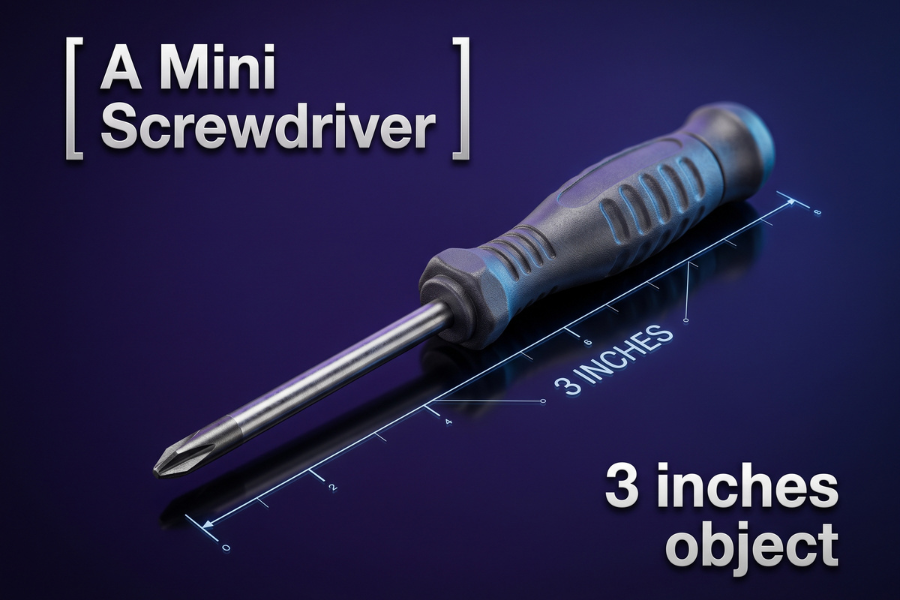 how long is 3 inches