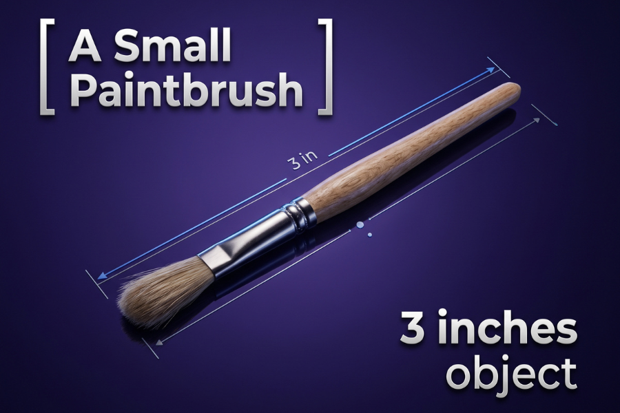 how long is 3 inches