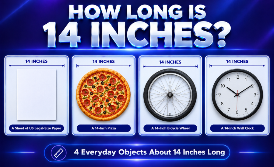 how long is 14 inches