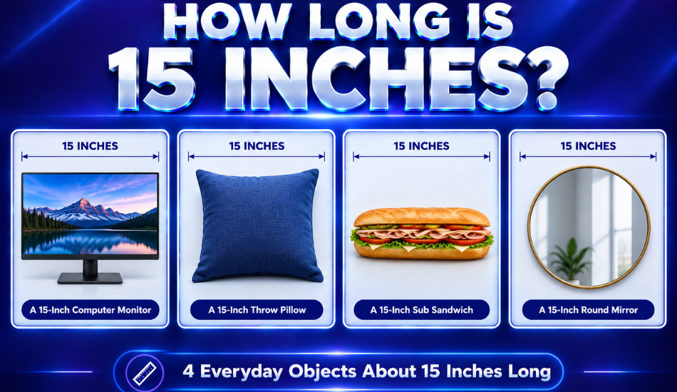 how long is 15 inches