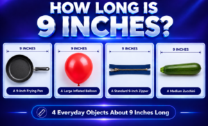 how long is 9 inches